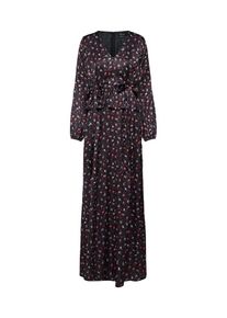 Lost Ink, Damen Kleid, Rot / Schwarz