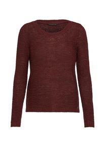 Only, Damen Strickpullover 'ONLGeena', Weinrot