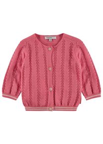 Noppies, Mädchen Strickjacke ' Malsch ', Koralle / Weiß