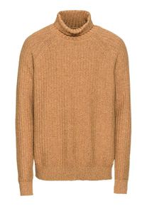 Jack & Jones JACK & JONES, Herren Rollkragenpullover 'JPRMIKE KNIT ROLL NECK', Senf