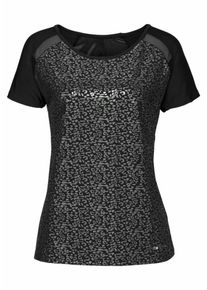 Melrose, Damen Funktionsshirt, Gold / Schwarz