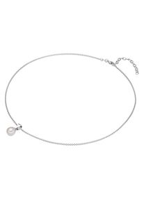 Valero Pearls, Damen Kette mit Anhänger, Champagner / Silber