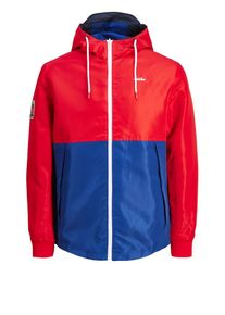 Jack & Jones JACK & JONES, Herren Jacke, Blau / Rot / Weiß