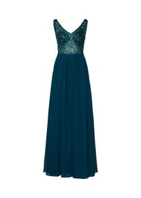 Mascara, Damen Kleid 'BEADED SHOULDER', Dunkelgrün