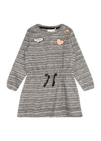 name it, Mädchen Kleid 'NMFOLAIN LS', Anthrazit