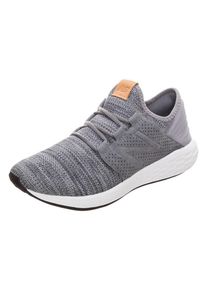 New Balance, Herren Laufschuh 'Fresh Foam Cruz v2 Knit', Grau / Wei&szlig;