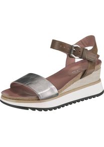 Mjus, Damen Sandalen, Braun / Silber