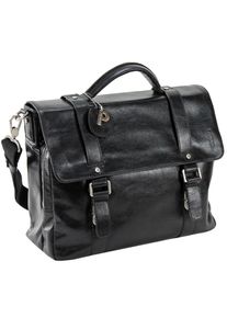 Picard, Herren Buddy Aktentasche Leder 37 cm, Schwarz