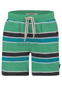 Noppies, Shorts 'Stockton', Himmelblau / Hellgr&uuml;n / Schwarz / Wei&szlig;