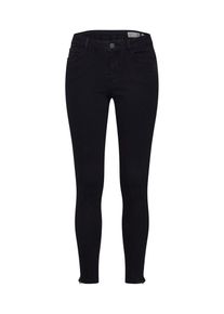 Véro Moda VERO MODA, Damen Jeans 'VMHOT SEVEN MR SLIM ANKLE ZIP PANTS DNM', Schwarz