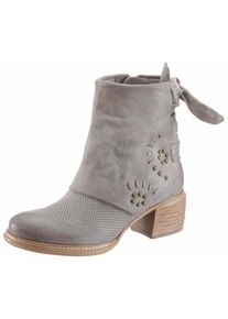 A.S.98, Damen Cowboy Stiefelette 'Cruz', Hellgrau