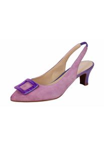 Heine, Damen Slingpumps, Flieder / Dunkellila
