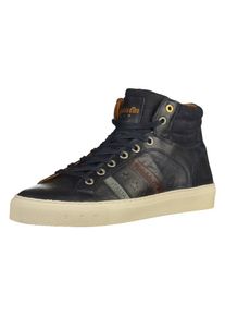 Pantofola d'Oro PANTOFOLA D'ORO, Herren Sneaker, Hellblau / Dunkelblau / Orange / Pastellrot / Wei&szlig;