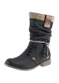 Rieker, Damen Winterstiefeletten, Braun / Schwarz