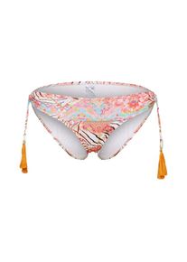 watercult, Damen Bikinihose, Braun / Orange / Rosa / Weiß