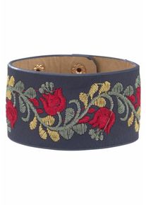 J. JAYZ, Damen Armband, Marine / Gelb / Pastellgrün / Rot