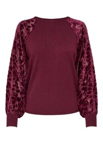 Only, Damen Pullover, Rotviolett