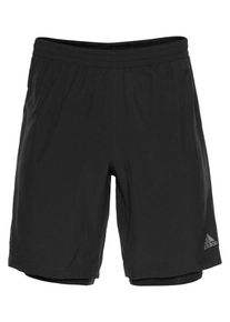 adidas Performance, Herren Laufshorts 'Response', Schwarz