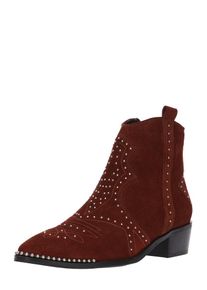 Bronx, Damen Stiefelette, Weinrot