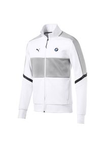 Puma, Herren Trainingsjacke 'BMW M Motorsport T7', Grau / Weiß