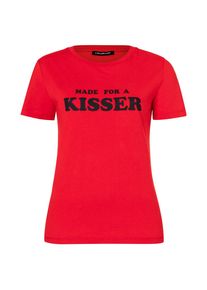ONE MORE STORY, Damen Shirt, Rot / Schwarz