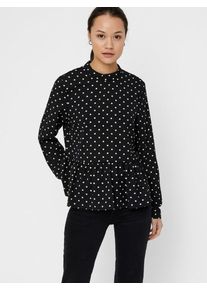 Véro Moda VERO MODA, Damen Bluse, Schwarz / Weiß