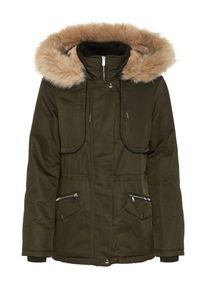 Véro Moda VERO MODA, Damen Parka, Beigemeliert / Oliv