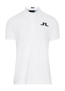 J. Lindeberg J.Lindeberg, Herren Shirt 'Big Bridge', Schwarz / Wei&szlig;