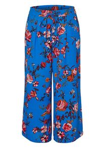 Pieces, Damen Hose, Royalblau / Rot / Weinrot / Weiß