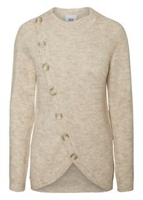 MAMALICIOUS, Damen Pullover, Beige