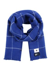 G-Star Raw, Damen Schal 'Uniform of the free | Dorala', Blau / Weiß