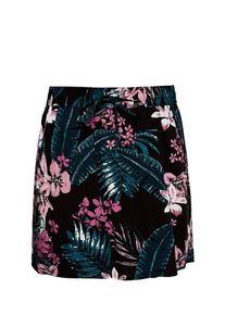 Q/S Designed By, Damen Sportiver Rock, Grün / Pink / Rosa / Schwarz