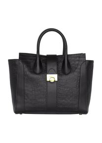 Silvio Tossi, Damen Handtasche, Schwarz