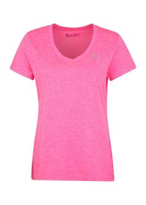 Under Armour, Damen Shirt 'Tech', Grau / Pinkmeliert