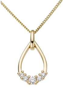 Firetti, Damen Kettenanhänger, Gold