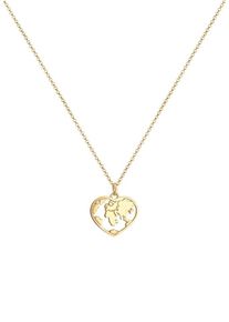 Elli, Damen Halskette 'Weltkugel', Gold