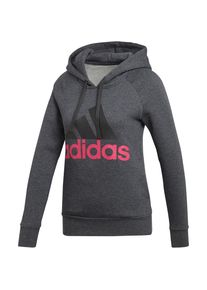 adidas Performance, Damen Hoodie 'Essential Linear', Graumeliert / Pink