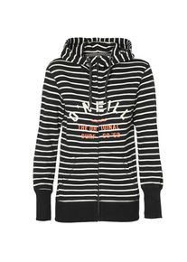 O`Neill O'NEILL, Damen Sweatjacke, Dunkelorange / Schwarz / Weiß