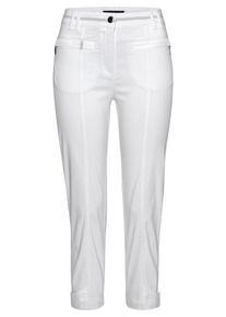 NAVIGAZIONE, Damen Stretchhose, Wei&szlig;