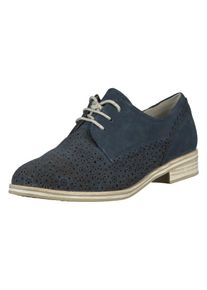 Marco Tozzi, Damen Halbschuhe, Navy / Grau / Wei&szlig;