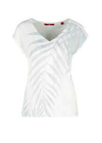 s.Oliver RED LABEL, Damen Shirt, Opal / Weiß