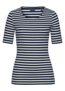Gant, Damen Shirt, Nachtblau / Weiß