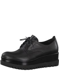 Tamaris, Damen Schnürschuhe, Schwarz