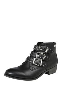 Tom Tailor, Damen Stiefelette, Schwarz