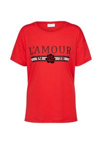 Vila, Damen T-Shirt 'VIMOUR', Rot