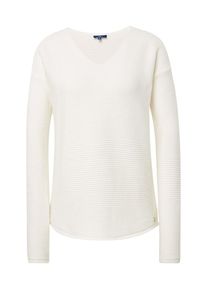 Tom Tailor, Damen Pullover, Wei&szlig;
