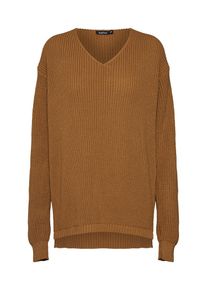 boohoo, Damen Pullover 'Sasha', Camel