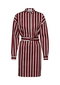 EDITED, Damen Kleid 'Pippa', Creme / Navy / Weinrot