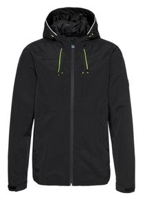 Polarino, Herren Funktionsjacke, Schwarz