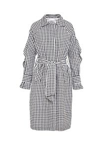 EDITED, Damen &Uuml;bergangsmantel 'Bella', Schwarz / Wei&szlig;